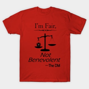 Fair Dungeon Master T-Shirt